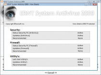 ERNT System Antivirus 2009  2.1.0.9 image 1