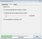 Free Ram Optimizer XP  1.0 poster