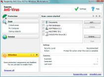Kaspersky Anti-Virus Personal Pro  6.0.2.621 image 1