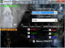 Matrix Reloaded Screensaver  1.0 image 1