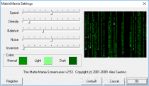 MatrixMania Screensaver  2.53 image 1