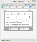 Portable Secure Folder  8.1.0.3 image 1