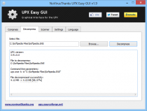 Portable UPX Easy GUI  2.1 image 1