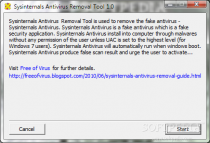 Sysinternals Antivirus Removal Tool  1.0 poster