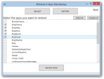 Windows 8 Apps Data Backup poster